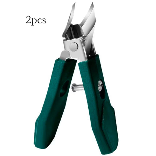 25° Slant Edge Nail Clipper Wide Opening Stainless Steel Professional