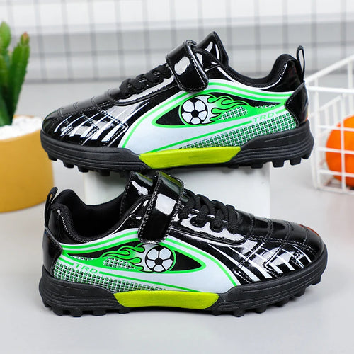 Casual Cool Soccer Shoes For Boys Lightweight Non-slip Football Shoes