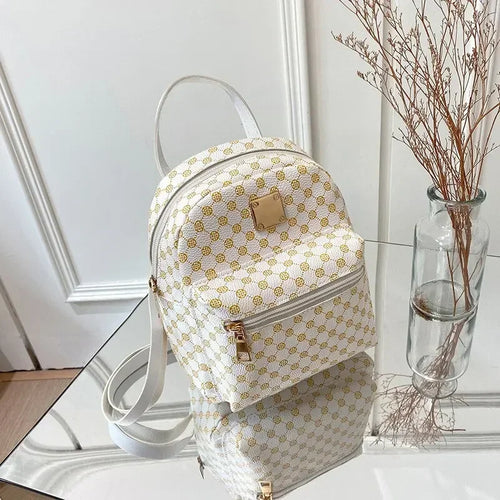 Fashion Women Backpack Small School Bags Mini Crossbody Handbag