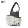 Sink Draining Hanging Basket Adjustable Kitchen Accessories Rubber