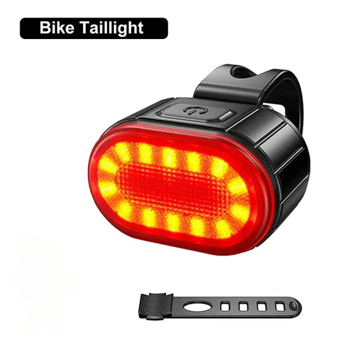 9 LED Bicycle Headlight USB Rechargeable Bike Lamp Super Bright