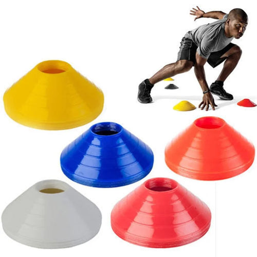 10/20Pcs Soccer Disc Cone Set Football Agility Training Saucer Cones