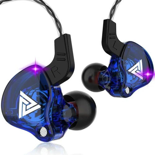 3.5MM Headset Music Earbuds In Ear With Mic Original QKZ AK6 Copper