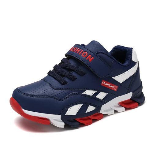 Kids Fashion Sneakers Outdoor Sport Boys Tennis  Comfort Leather