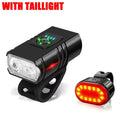 9 LED Bicycle Headlight USB Rechargeable Bike Lamp Super Bright