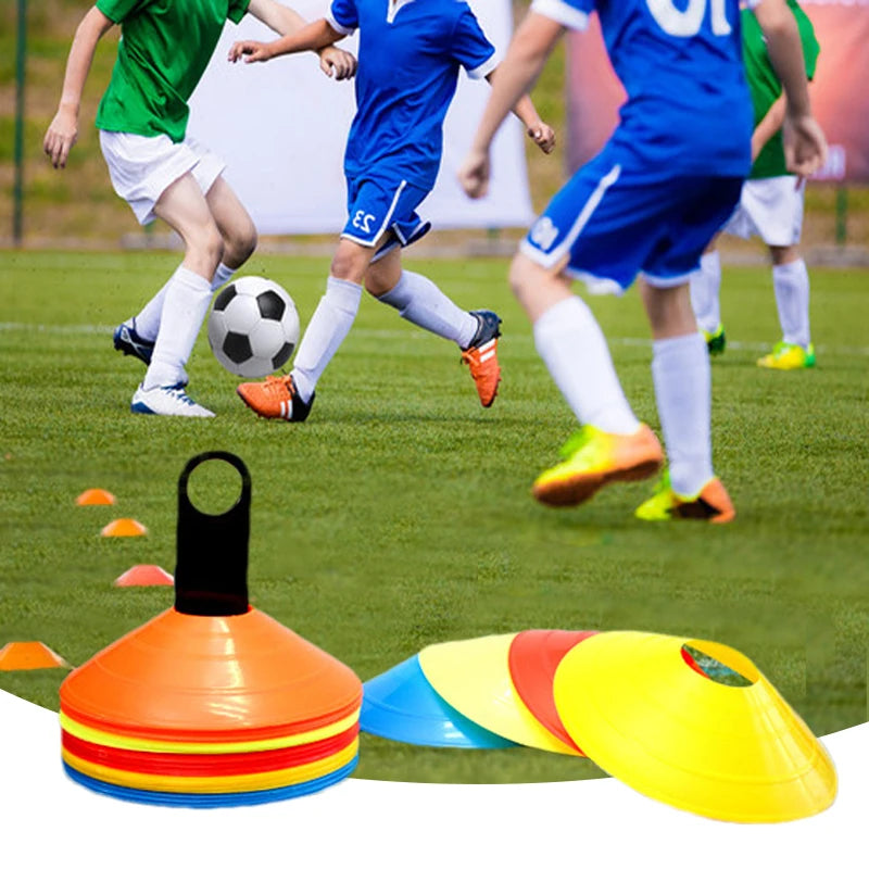 10/20Pcs Soccer Disc Cone Set Football Agility Training Saucer Cones
