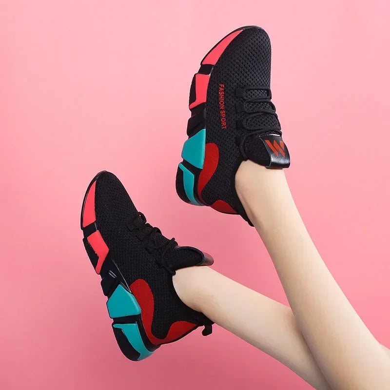 Tenis Feminino 2026 Women's Vulcanize Shoes Outdoor Breathable Air