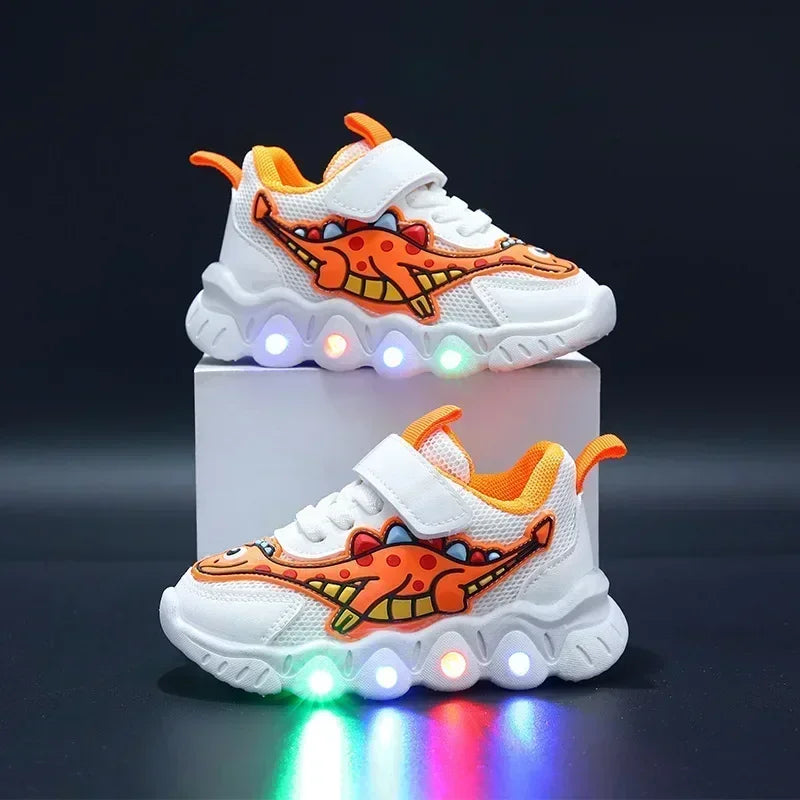 Kids Fashion Sneakers Breathable Soft Sole Sports Sneakers for Running