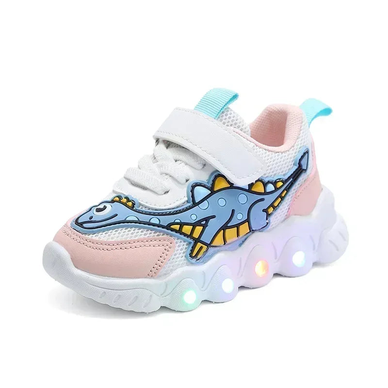 Kids Fashion Sneakers Breathable Soft Sole Sports Sneakers for Running