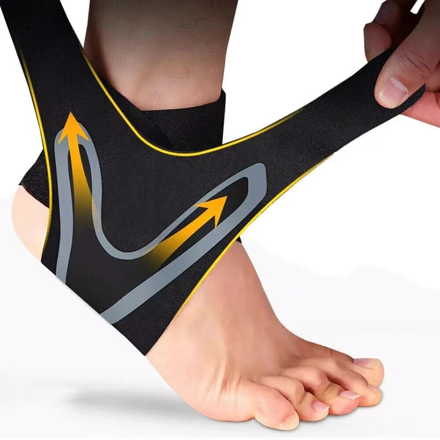 1 Pc Ankle Brace Support Compression Sleeve Breathable Running Foot