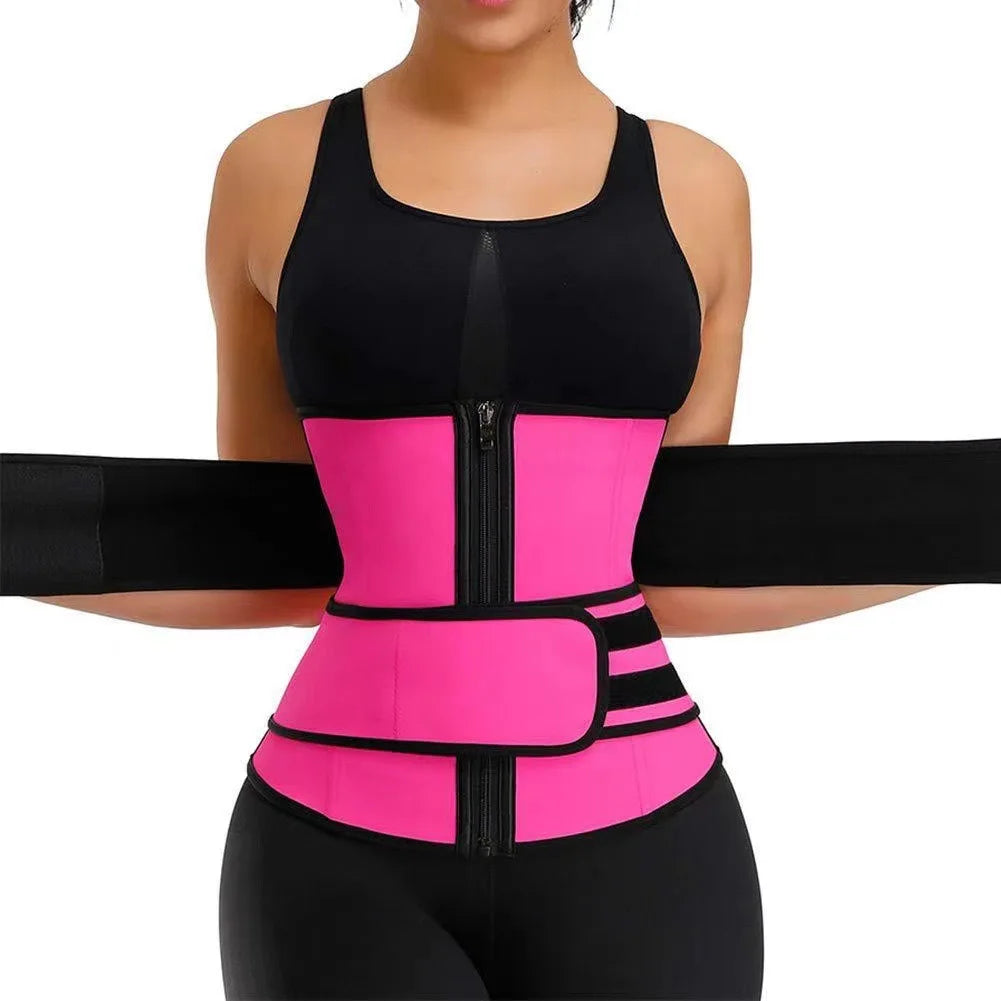 1pc Waist Trainer Slimming Body Shaper Fitness Belt Weight Loss Fat