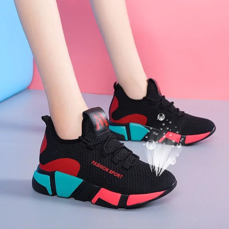Tenis Feminino 2025 Women's Vulcanize Shoes Outdoor Breathable Air