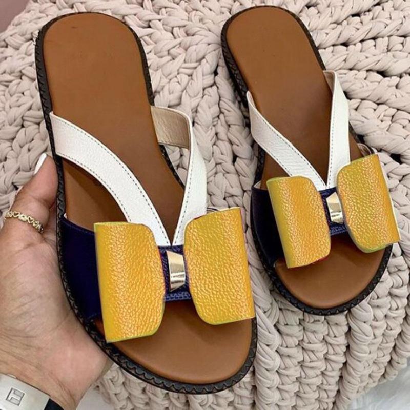 Summer Women Slippers Cute Butterfly-knot Casual Sandals Lady Slides