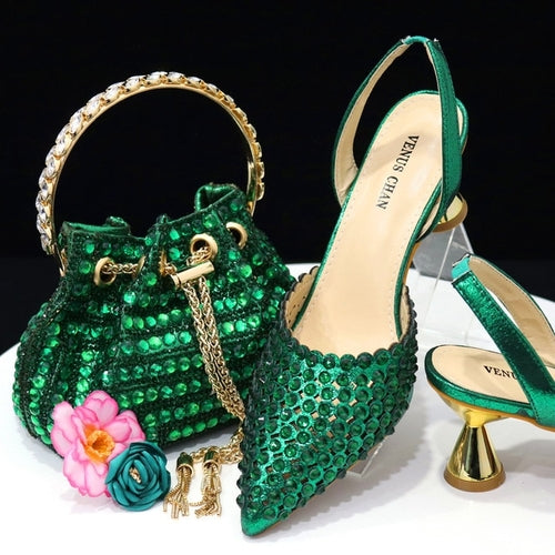 Venus Chan Pointed Toe Heels For Women 2023 Elegant Party Wine Color