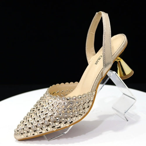 Venus Chan Pointed Toe Heels For Women 2023 Elegant Party Wine Color