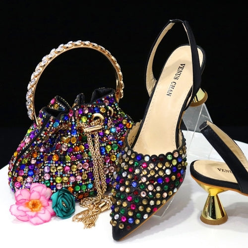 Venus Chan Pointed Toe Heels For Women 2023 Elegant Party Wine Color