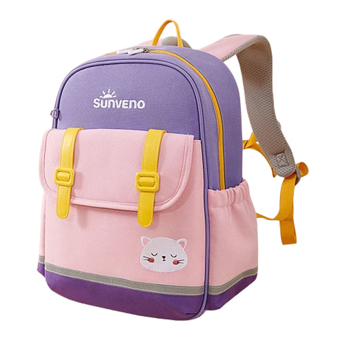 Adventure Cat and Lion Kids School Backpacks